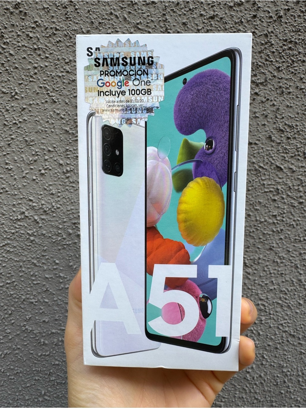 Samsung Galaxy A51 (SM-A515F/DS) Prism Crush White 128 GB NIB